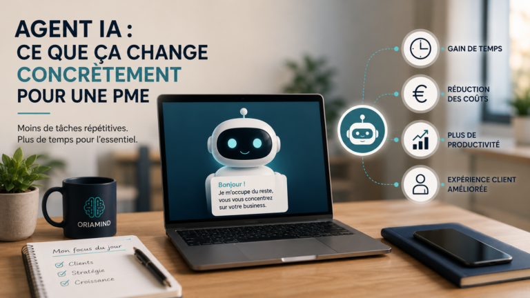Agent IA en entreprise : ce que ça change concrètement pour une PME