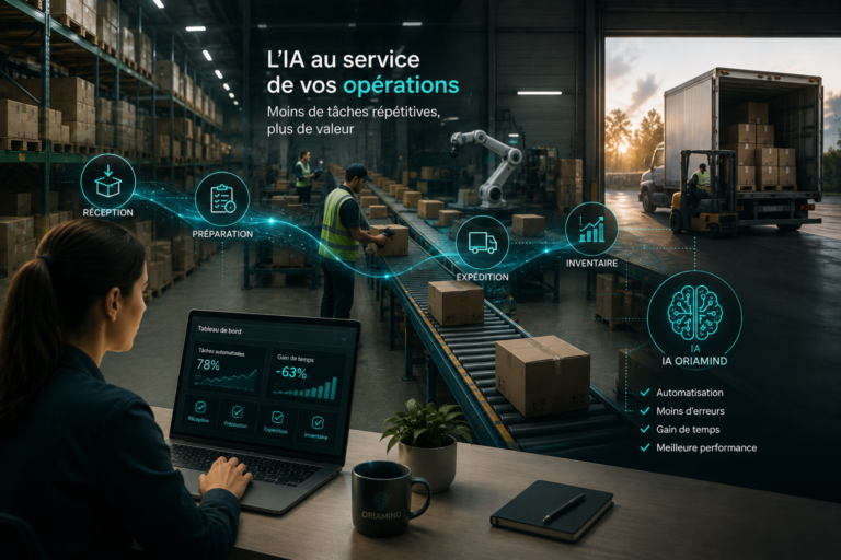IA en logistique : réduire les tâches répétitives dans la chaîne opérationnelle